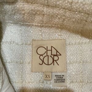 Chasor Cream Textured Jacket XS